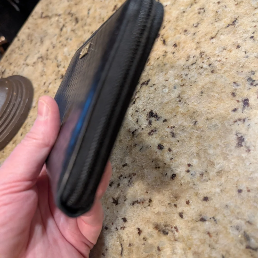 Gucci Micro GG Black leather Wallet Vintage Guccisima - Picture 8 of 10